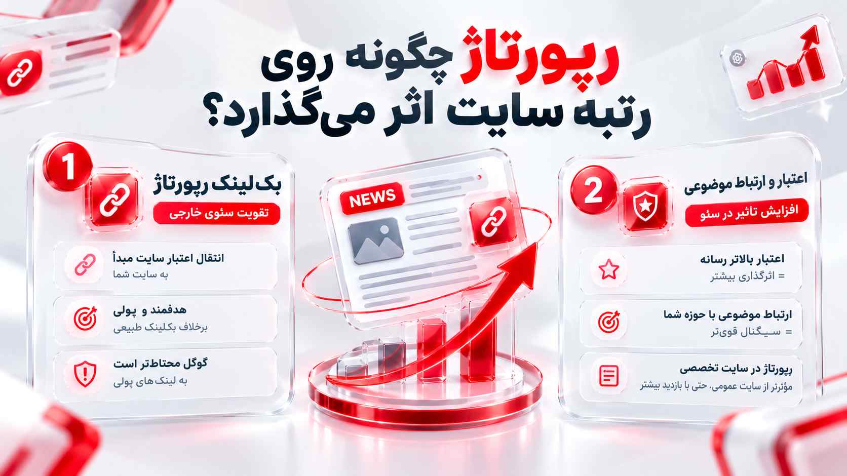 تاثیر رپورتاژ آگهی در سئو سایت
