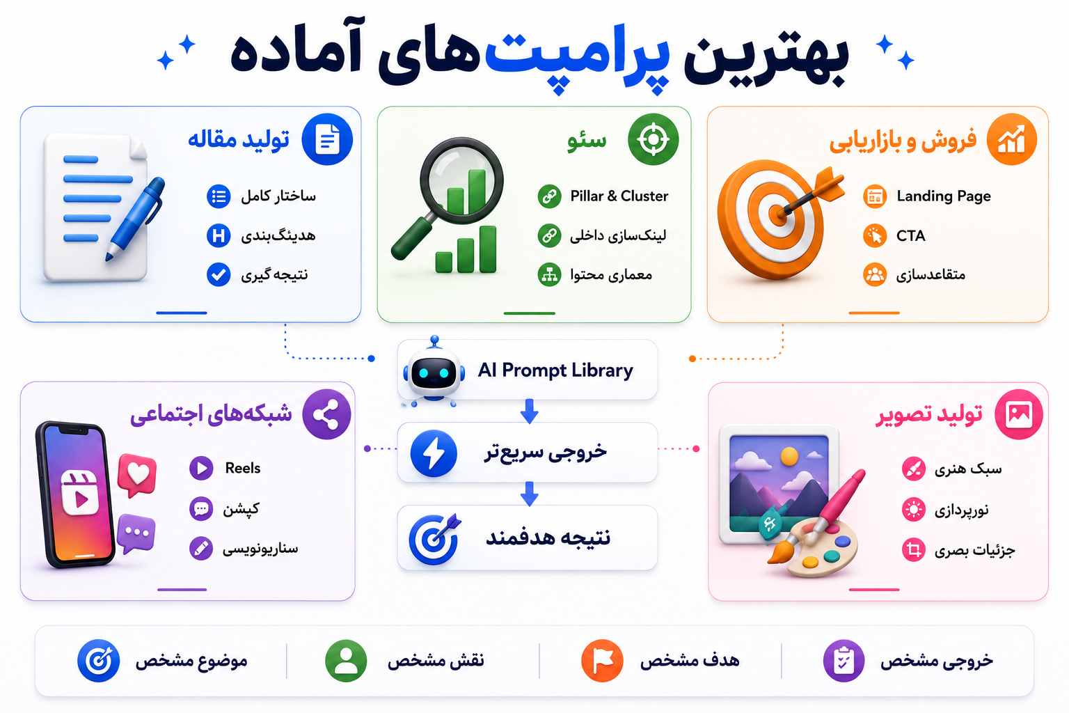 بهترین نمونه پرامپتهای آماده