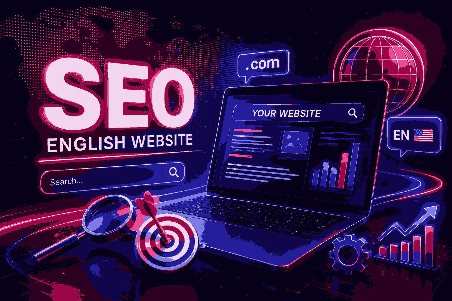 خدمات سئو سایت انگلیسی