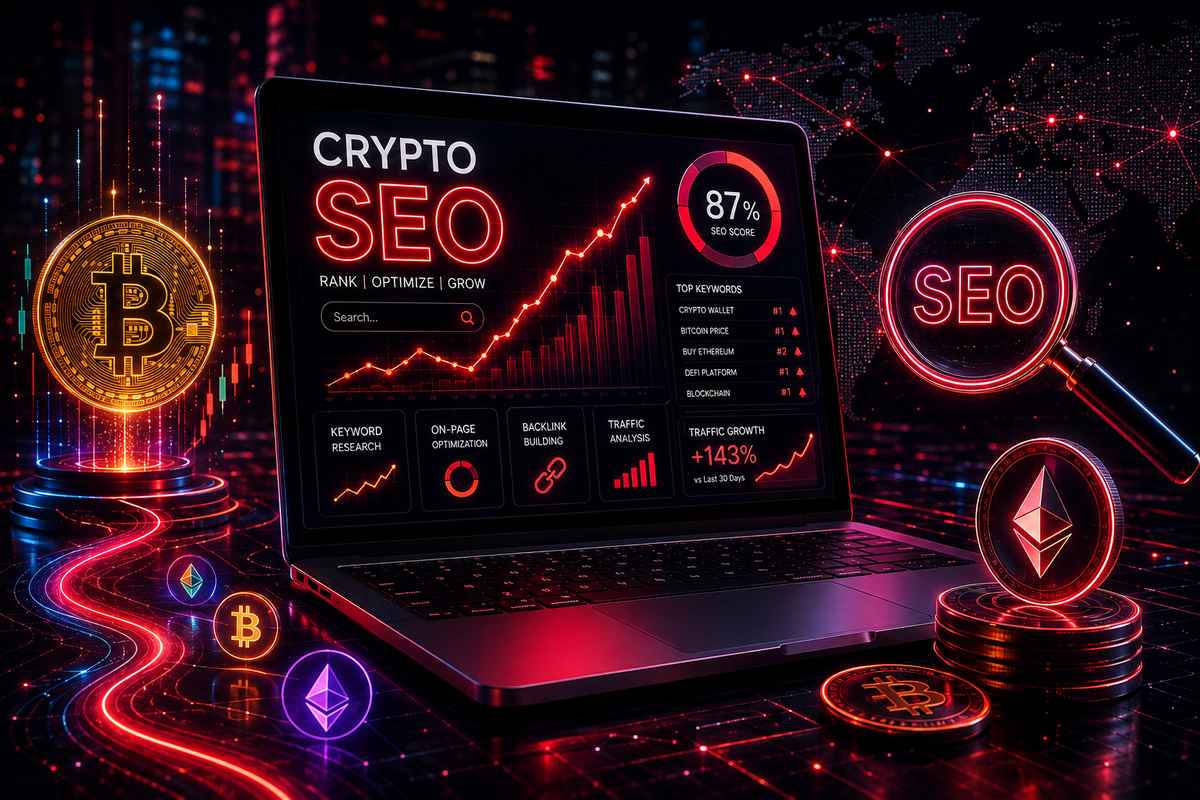 خدمات سئو سایت ارز دیجیتال