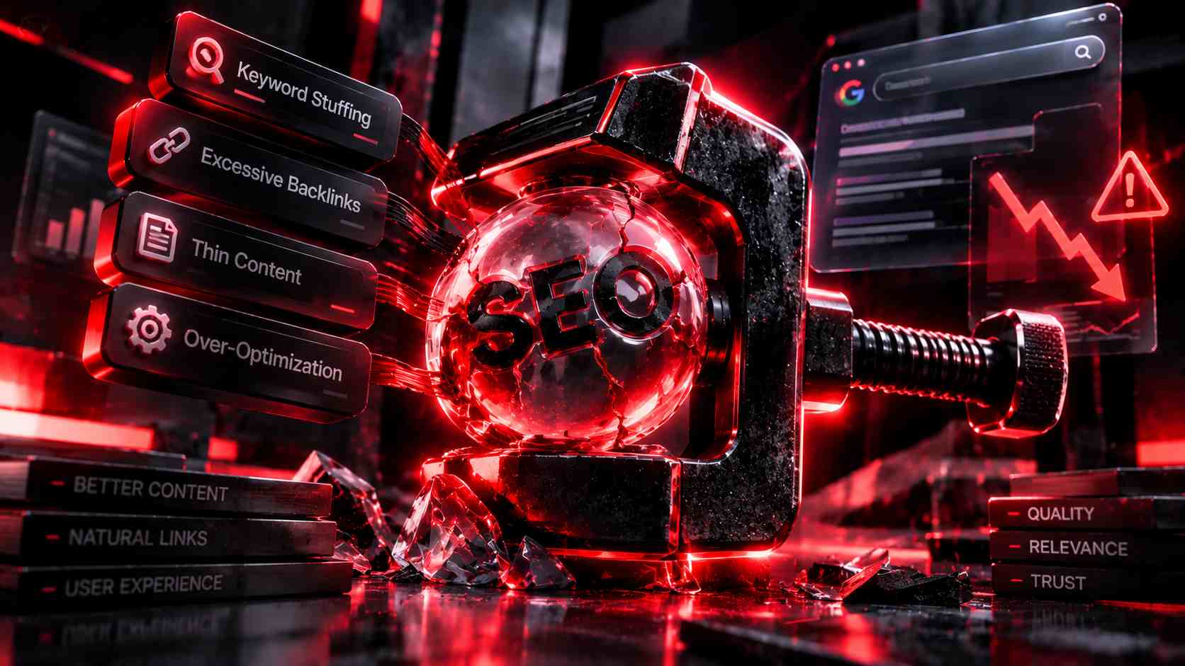 سئو بیش از حد (Over Optimization) چیست