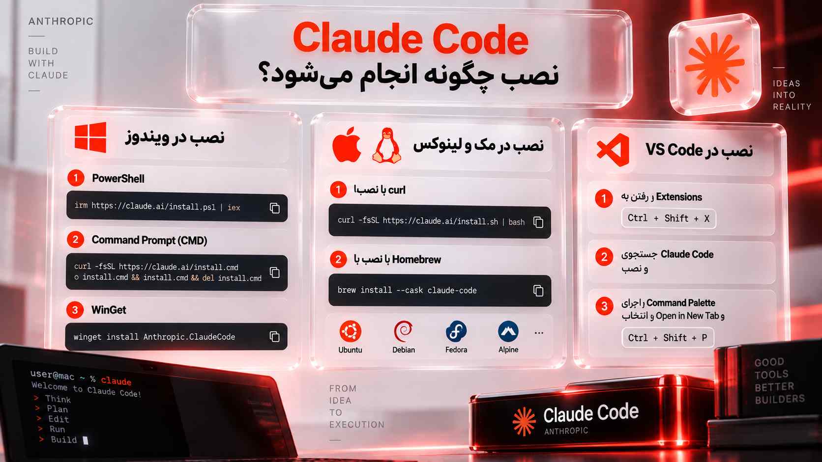 نصب Claude Code