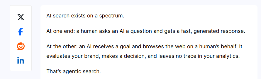 Agentic Search